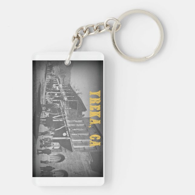 Yreka California Key Ring (Back)