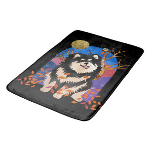 YRSE  IN AUTUMN - Finnish Lapphund crate/bath mat