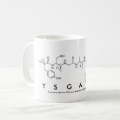 Ysgawyn peptide name mug (Front Left)