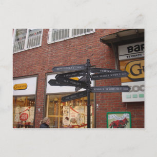 Ystad Sweden Postcard