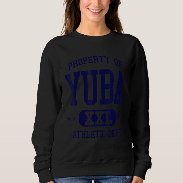 Yuba Retro Athletic Property Dept Sweatshirt (Front)