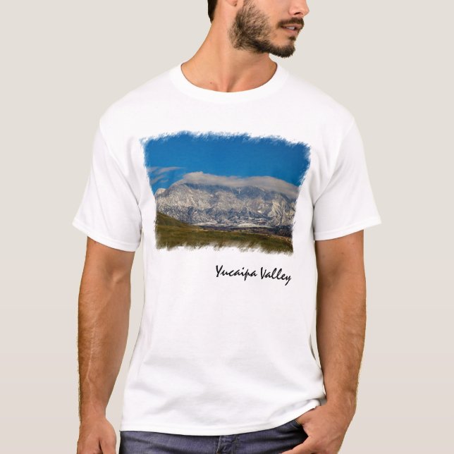 Yucaipa Valley Snow T-Shirt (Front)