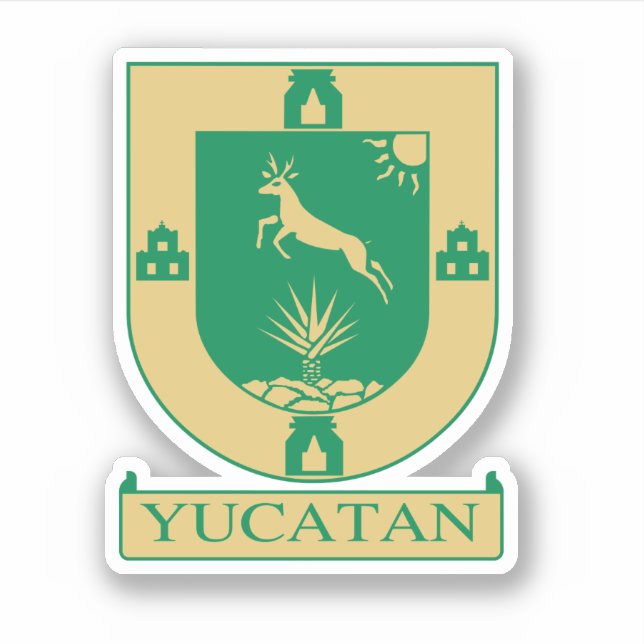 Yucatán Coat of Arms - Mexico (Front)