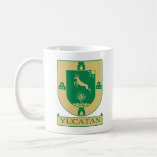 Yucatán Coat of Arms - Mexico Coffee Mug
