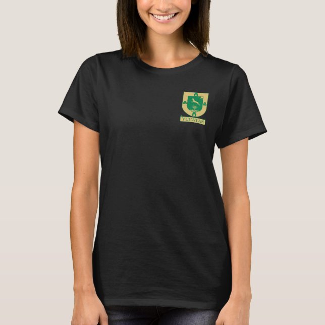 Yucatán Coat of Arms - Mexico T-Shirt (Front)