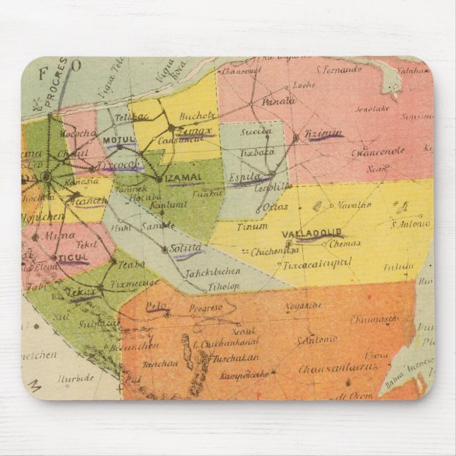 Yucatan, Mexico 2 Mouse Mat (Front)