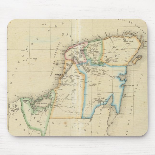 Yucatan, Mexico Mouse Mat (Front)