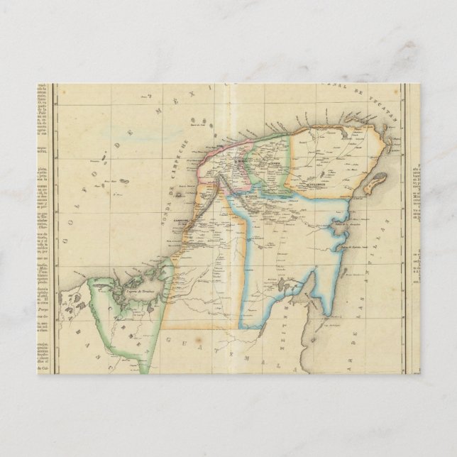 Yucatan, Mexico Postcard (Front)