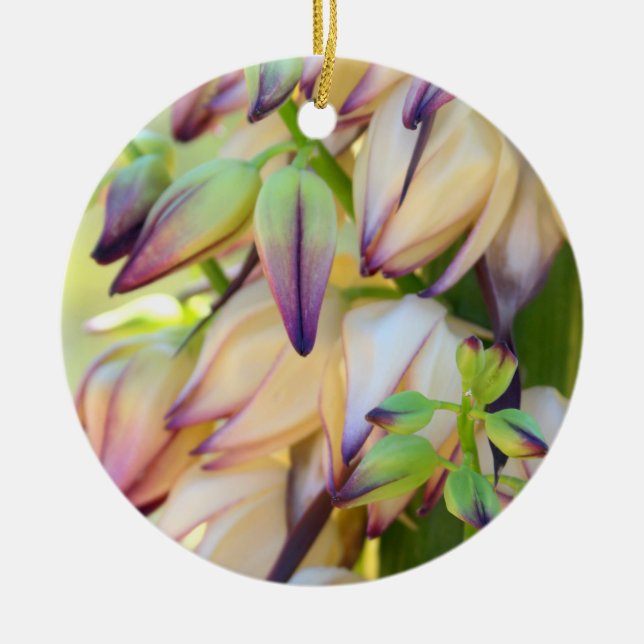yucca flowers ornament (Front)