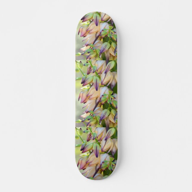yucca flowers skateboard (Front)