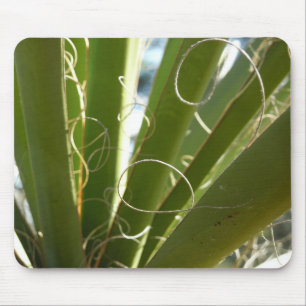 Yucca Leaves Green Nature Photography Mouse Mat