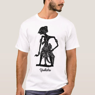 Yudhistira Wayang Kulit The Shadow Puppetry T-Shirt