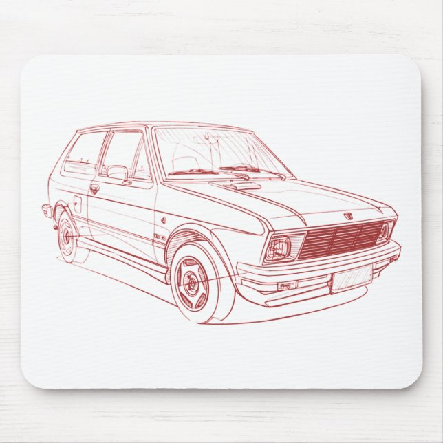 Yugo Mouse Mat (Front)