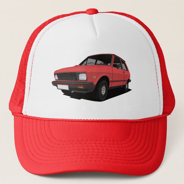 Yugo US in 3 colors - customize it - Trucker Hat (Front)