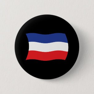 Yugoslavia Flag Button