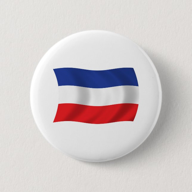 Yugoslavia Flag Button (Front)