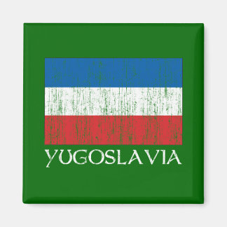 Yugoslavia Flag Magnet