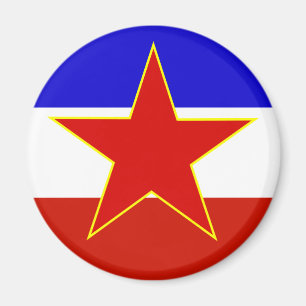 Yugoslavia Flag Magnet