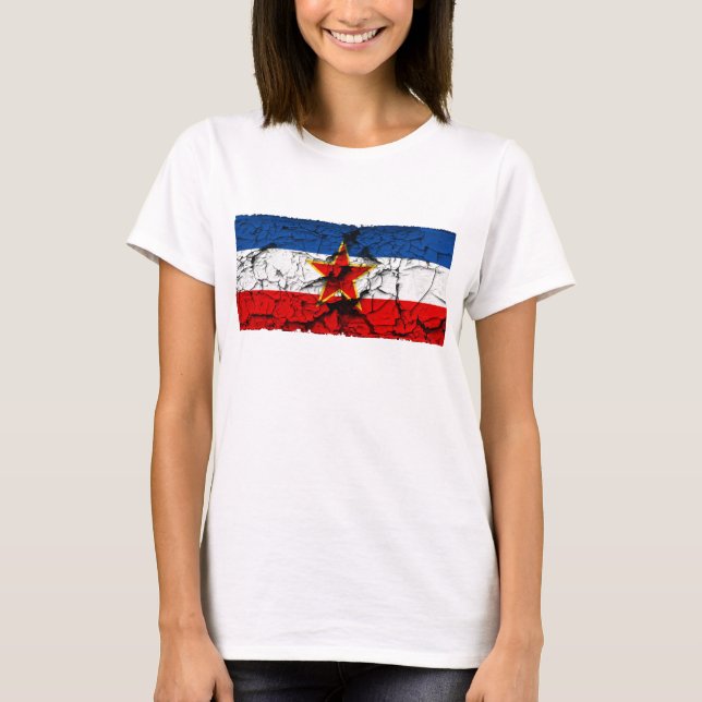 Yugoslavia Flag T-Shirt (Front)