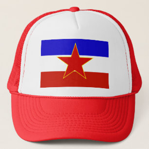 Yugoslavia Flag Trucker Hat