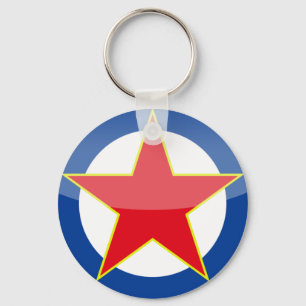 Yugoslavia - retro key ring