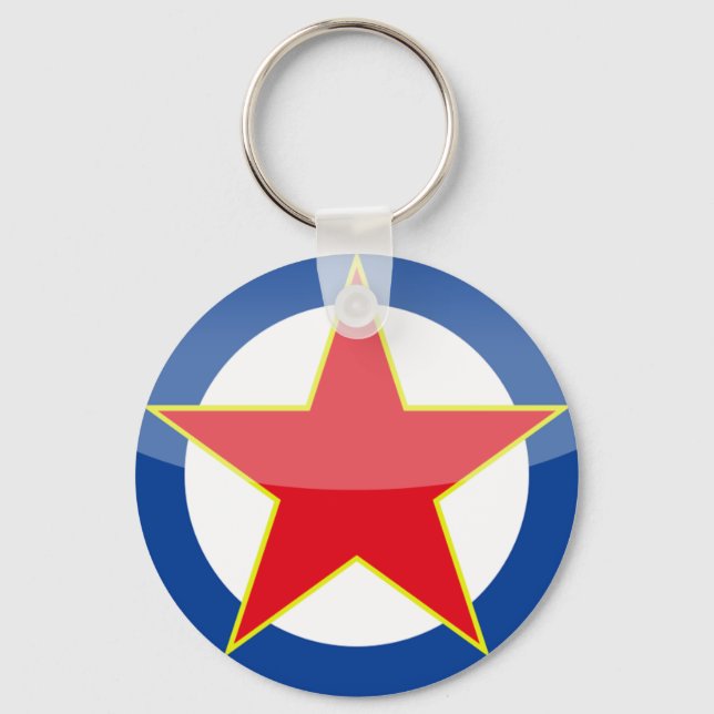 Yugoslavia - retro key ring (Front)