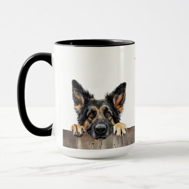 Yugoslavian Shepherd Dog Mug (Left)