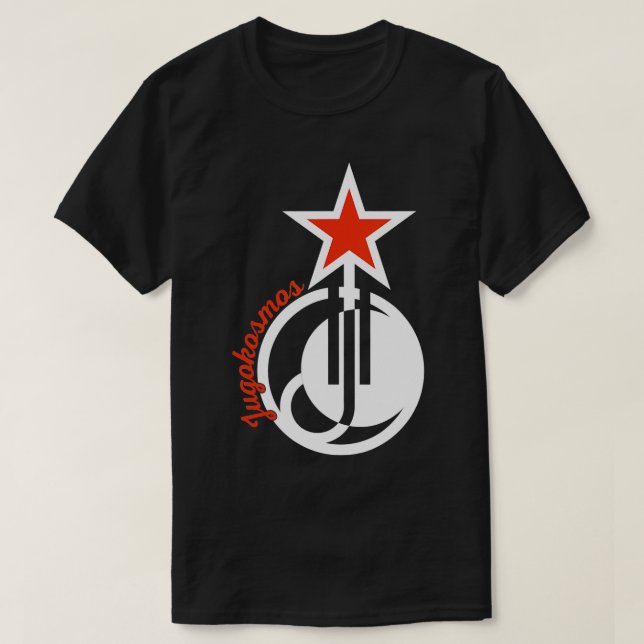 Yugoslavija flag Balkans SFRY Josip Broz Tito Yugo T-Shirt (Design Front)