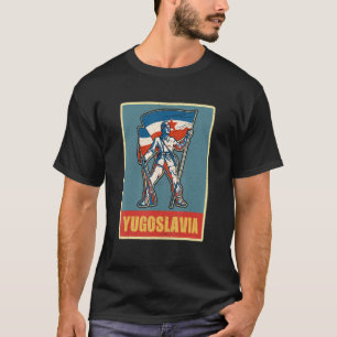 Yugoslavija Jugo Jebiga Tito Balkan Sfry Yugoslavi T-Shirt