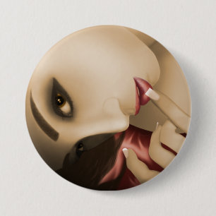 Yuki 7.5 Cm Round Badge