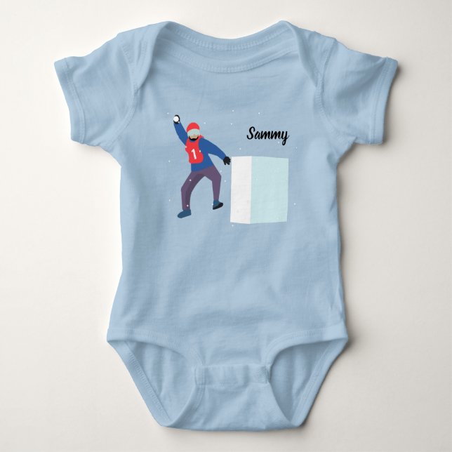 Yukigassen Baby Bodysuit (Front)
