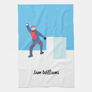 Yukigassen Tea Towel
