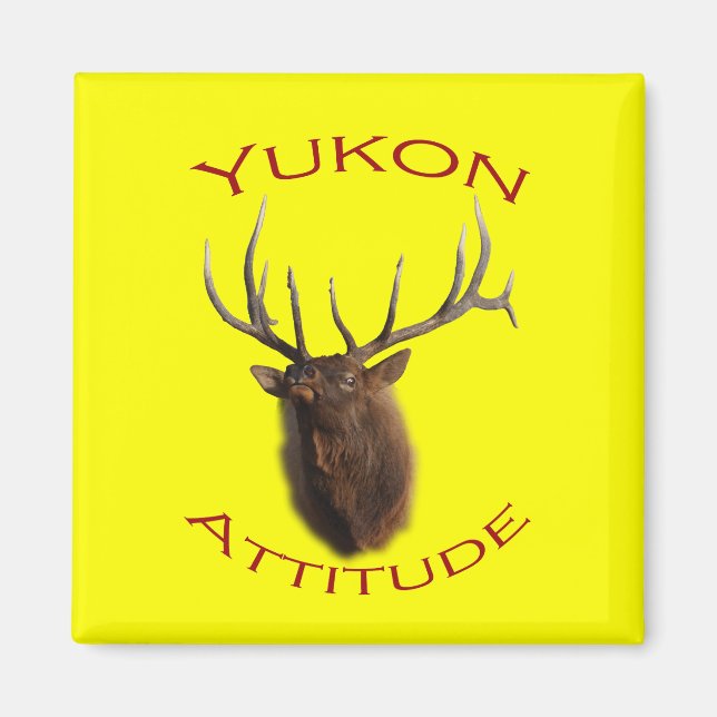 Yukon Attitude Magnet (Front)