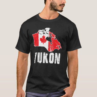 Yukon  Canada  Canada flag  Yukon flag  North Amer T-Shirt