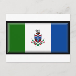Yukon (Canada) Flag Postcard