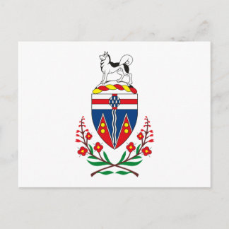 Yukon Coat of Arms Postcard