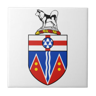 Yukon Coat of Arms Tile