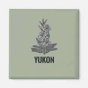 Yukon Fireweed Magnet