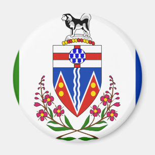 Yukon flag magnet