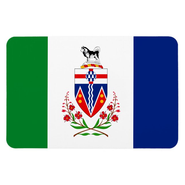 YUKON Flag Magnet (Horizontal)