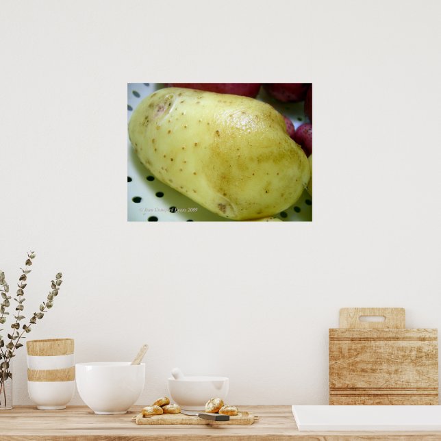 Yukon Gold potato Poster (Kitchen)