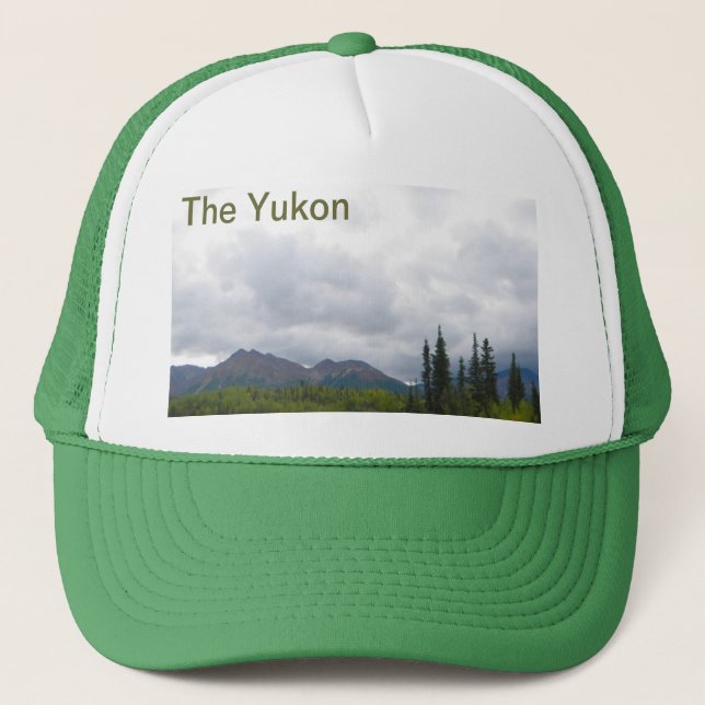Yukon Landscape Trucker Hat (Front)