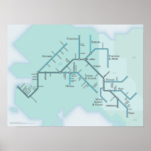 Yukon River 15" x 20" Poster