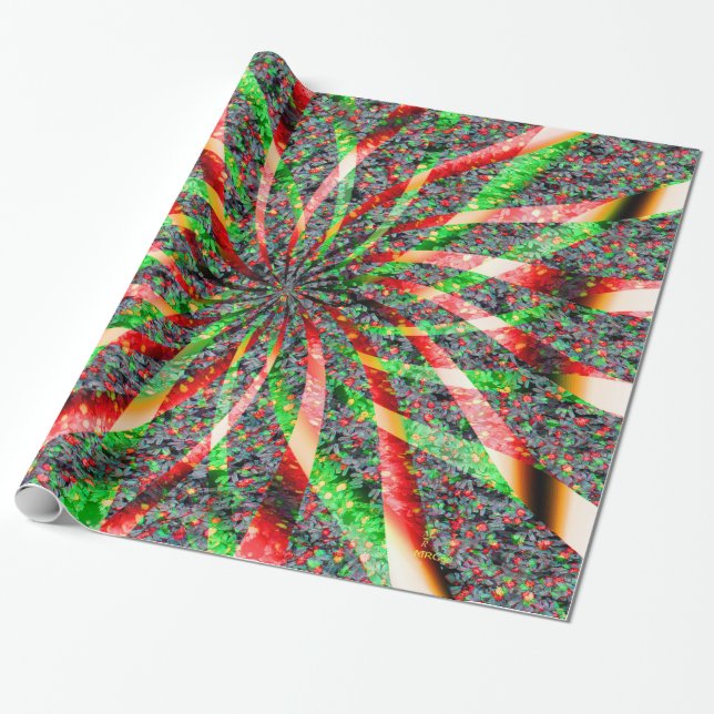 Yule at the Maypole... Wrapping Paper (Unrolled)