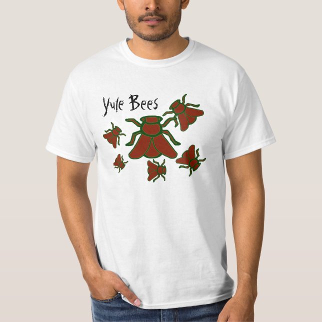 Yule Bees Men's Shirt (Front)
