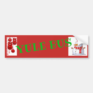 Yule Bus Deco 1 sticker