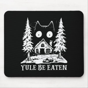Yule Cat For Men Women Girls Kids  Mouse Mat