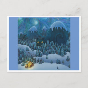 Yule Cat Postcard