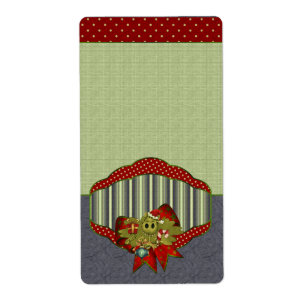 Yule Dragon Apothecary Label