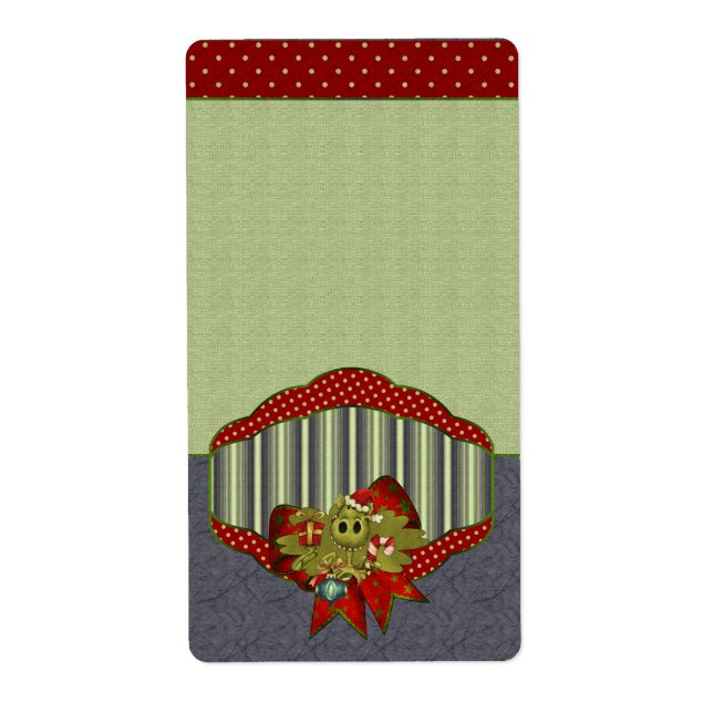 Yule Dragon Apothecary Label (Front)